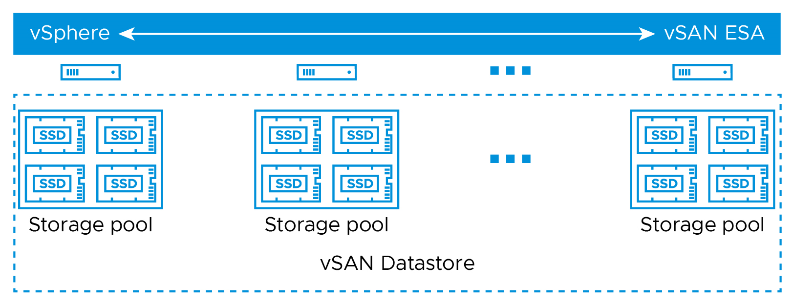 vSAN ESA diagram